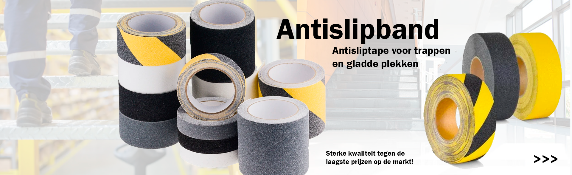 Antislip rubber antislistrips