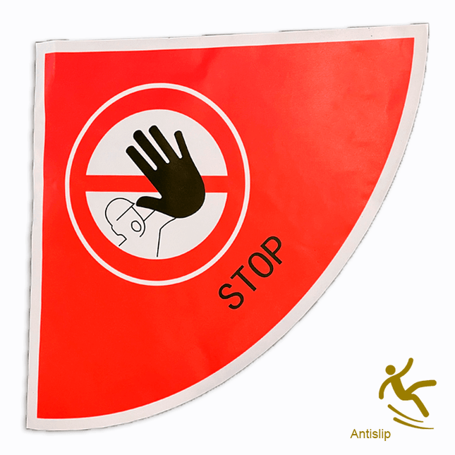 Waarschuwingssticker - 90 cm