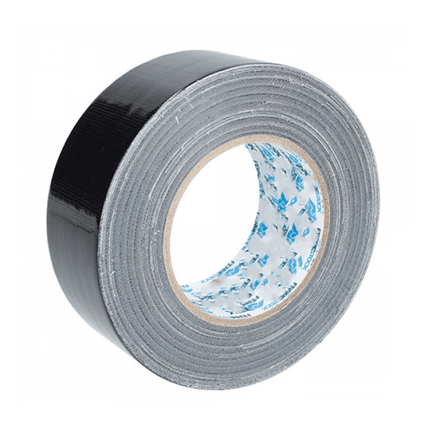 Ducttape zwart - 50 meter x 50 mm